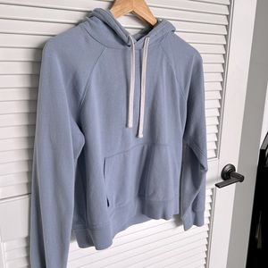 Baby blue Everlane hoodie